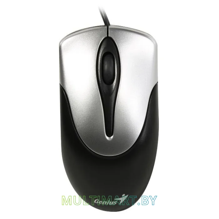 Мышь Genius NetScroll 100 V2 (черный/серебристый)